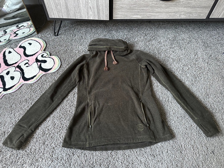 Small noble outfitters cowl hoodie