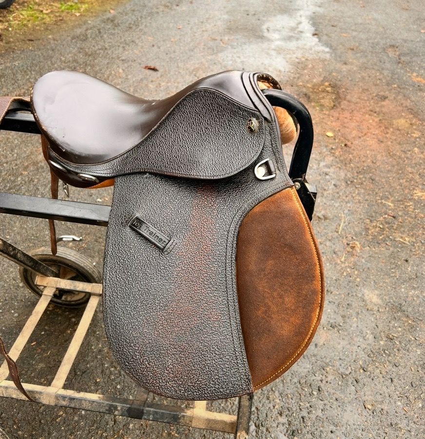Old children’s saddle