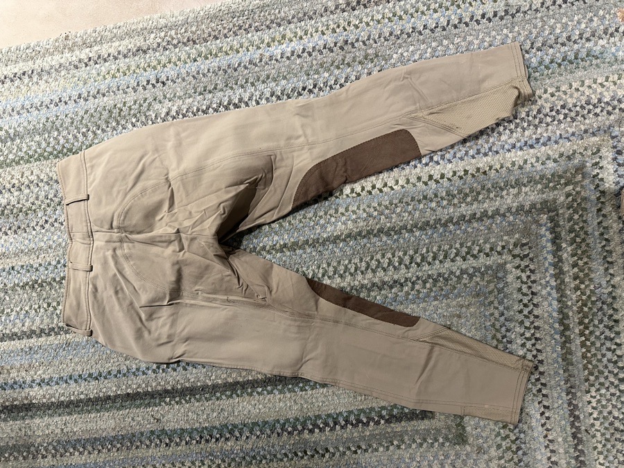 R.J. Classics Ladies’ Anna Mid-Rise Front-Zip Knee-Patch Breech