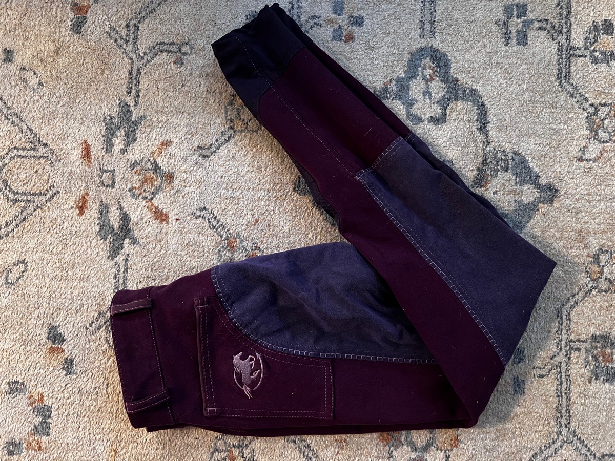 Full seat Piper breeches purple - 22L