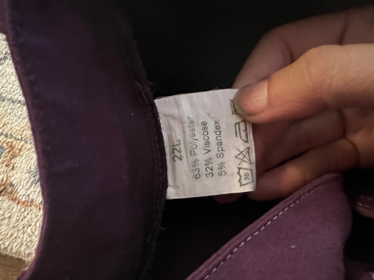 Full seat Piper breeches purple - 22L