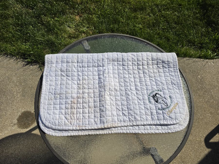Monogrammed Baby Pad