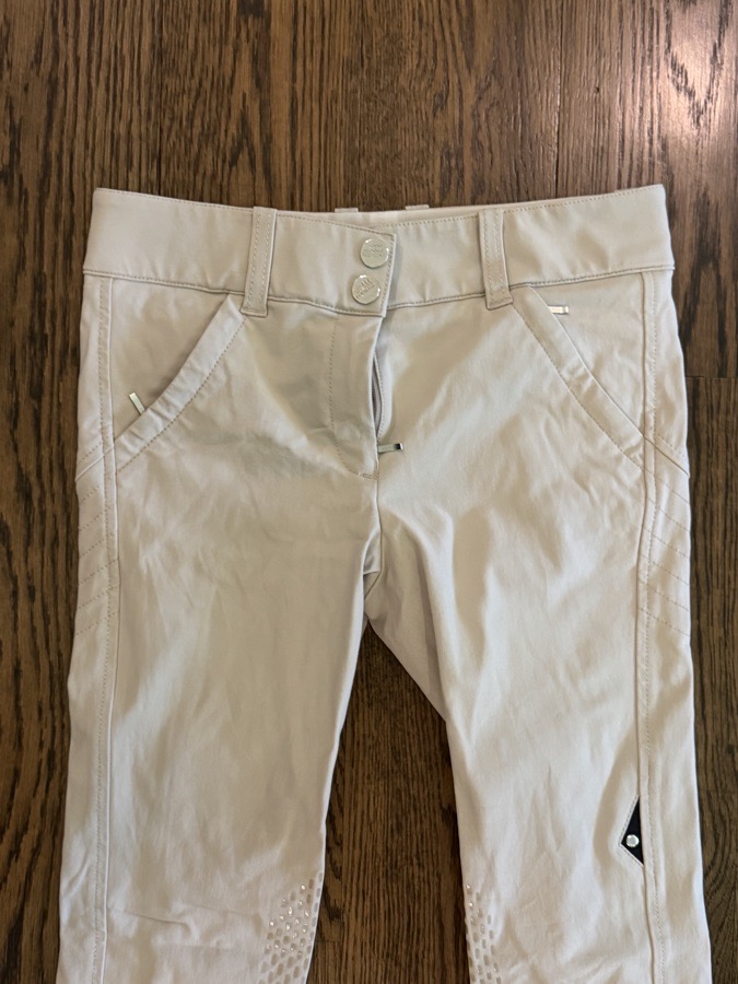 Equiline “X Shape” Beige Show Breeches IT 42 (US 26)