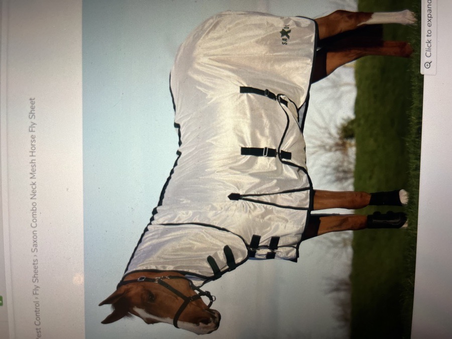Saxon Combo Neck Mesh Fly Sheet