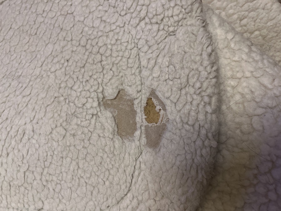 Two Fleece Shaped Hunter Pads