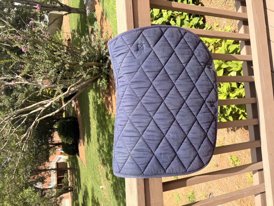 Dover saddlery navy saddle pad