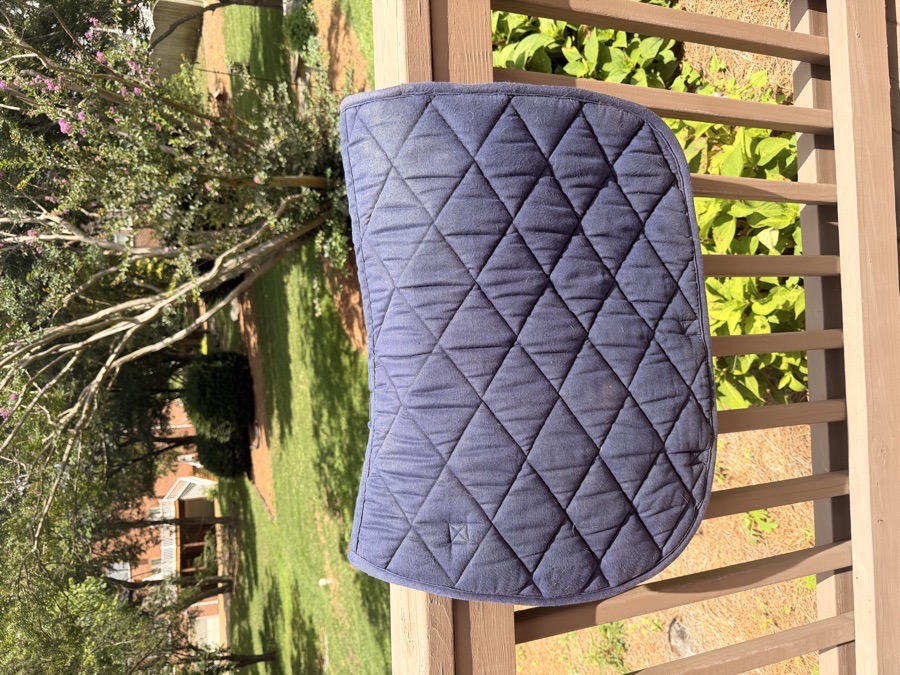 Dover saddlery navy saddle pad