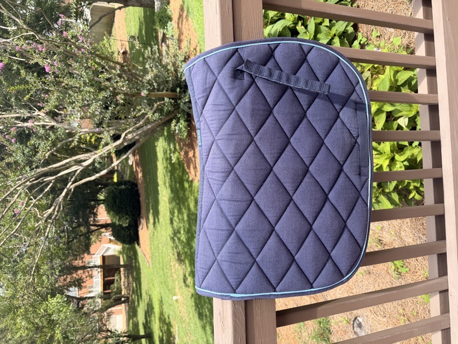 Dover saddlery navy saddle pad