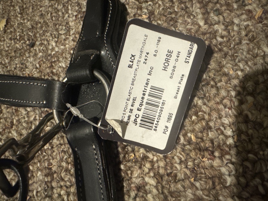 PRO 5 point elastic breastplate martingale 