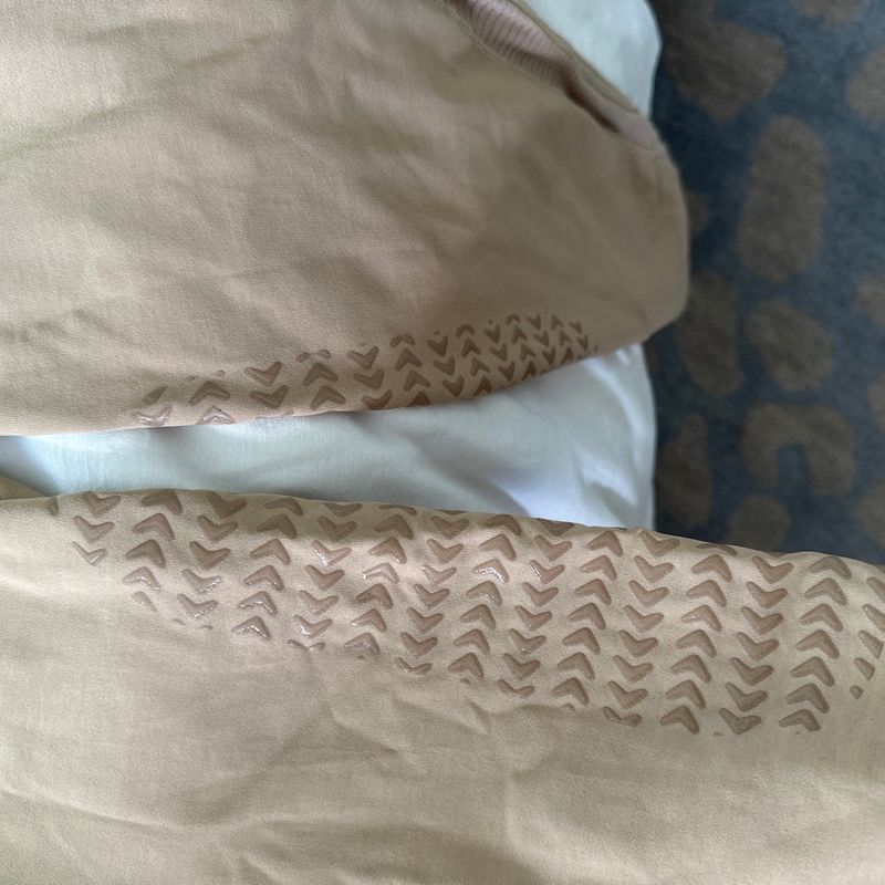 TuffRider Womens Riding Knee Grip Leggings- Tan