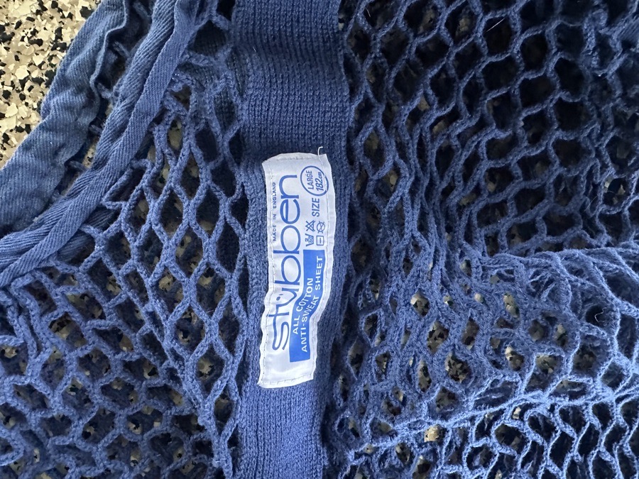 Navy Blue Scrim Sheet