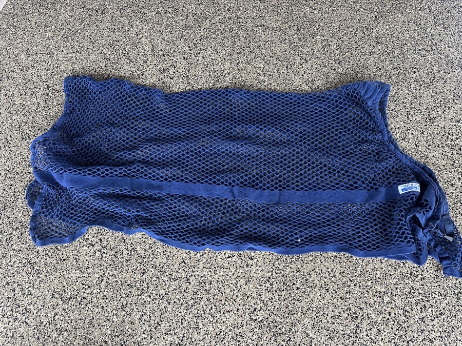 Navy Blue Scrim Sheet