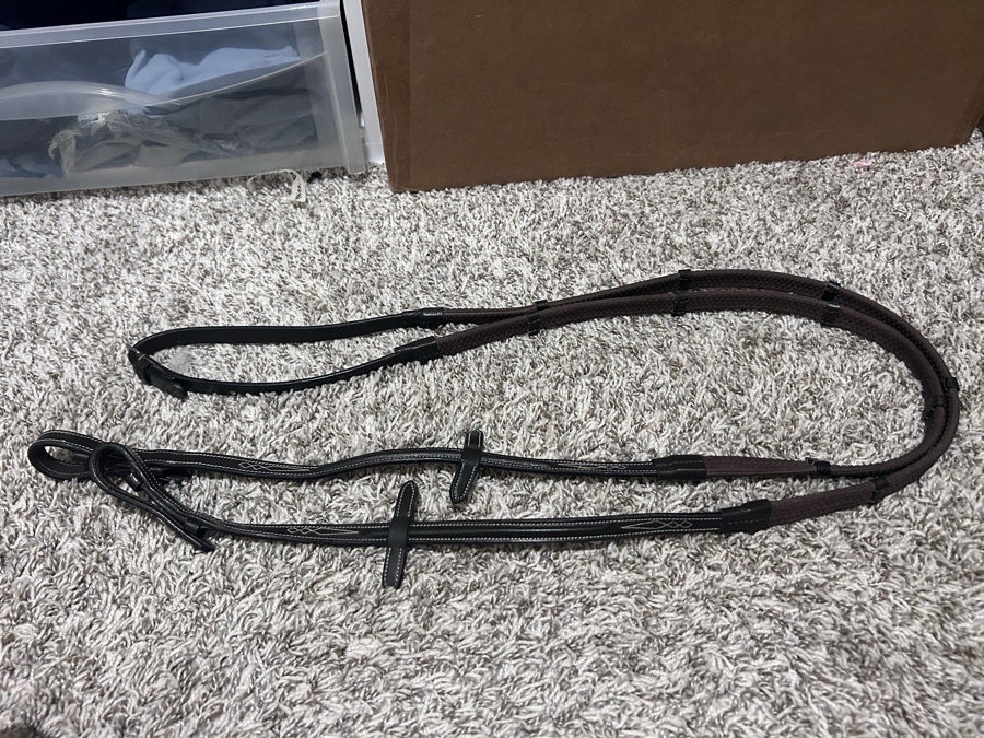 Lumiere Fancy Stitch Reins 