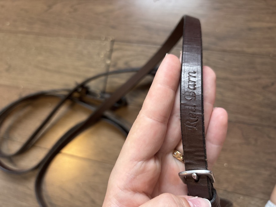 RED BARN Curb Pony Reins 