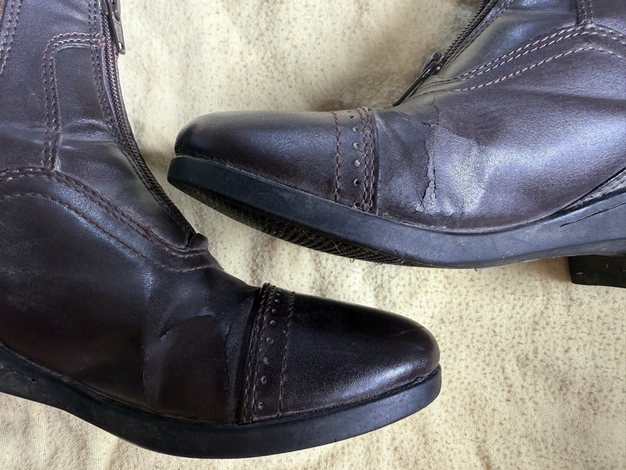 SAXON kids paddock boots
