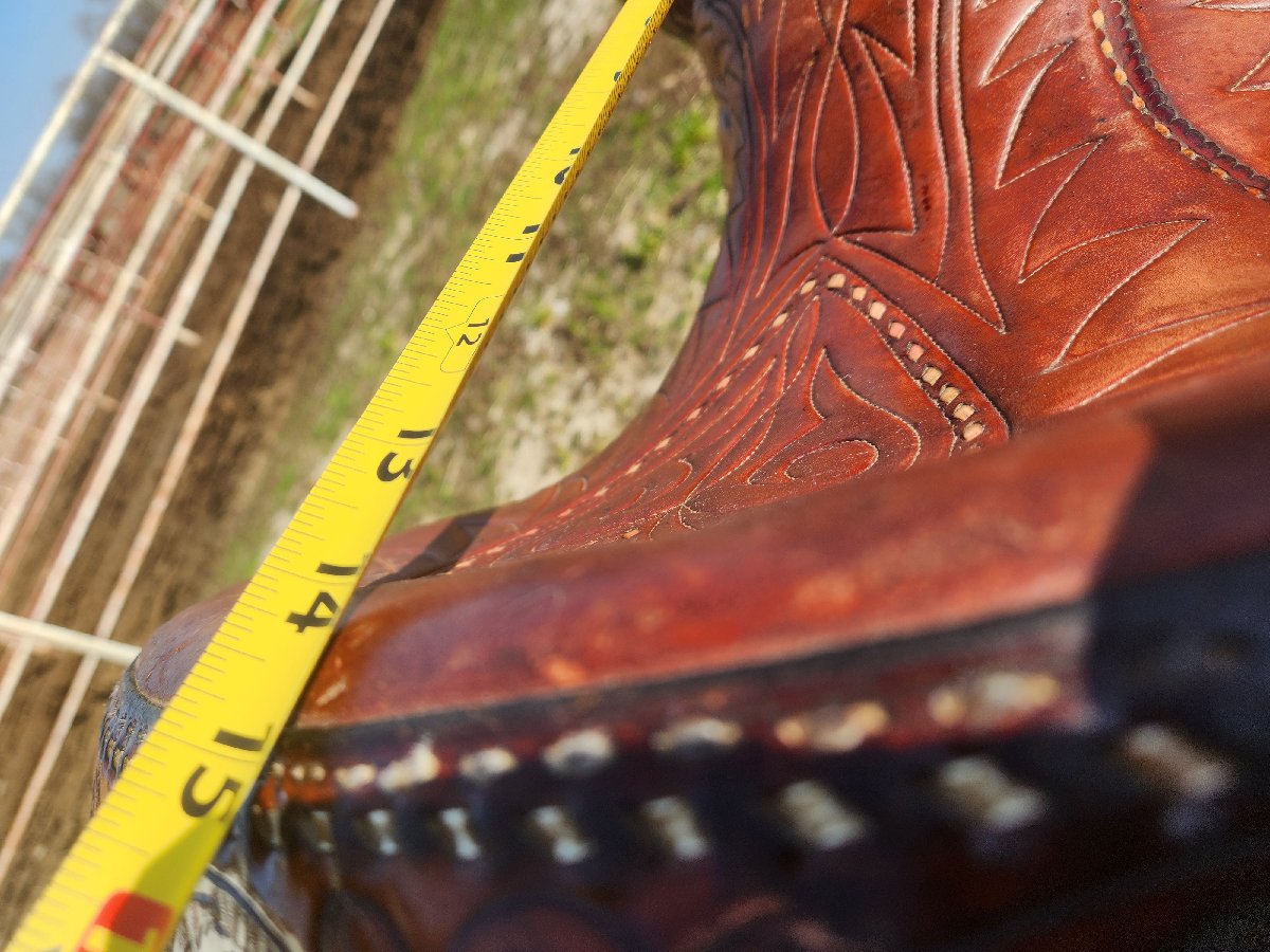 14" Hereford TexTan Saddle