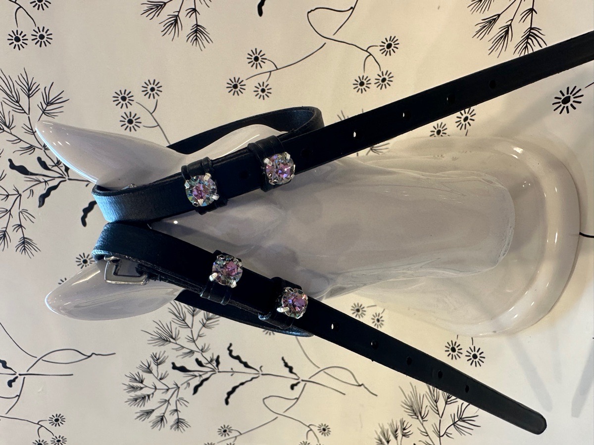 Black Spur Straps 