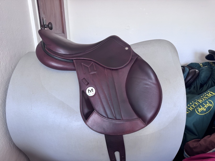 17” Meyer Cross Eventing Saddle - Monoflap XC - 2021 - MINT DEMO