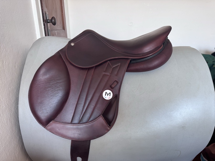 17” Meyer Cross Eventing Saddle - Monoflap XC - 2021 - MINT DEMO