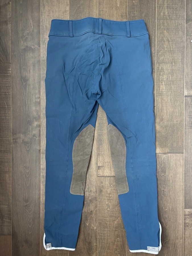 THE TAILORED SPORTSMAN mid-rise knee patch breeches 