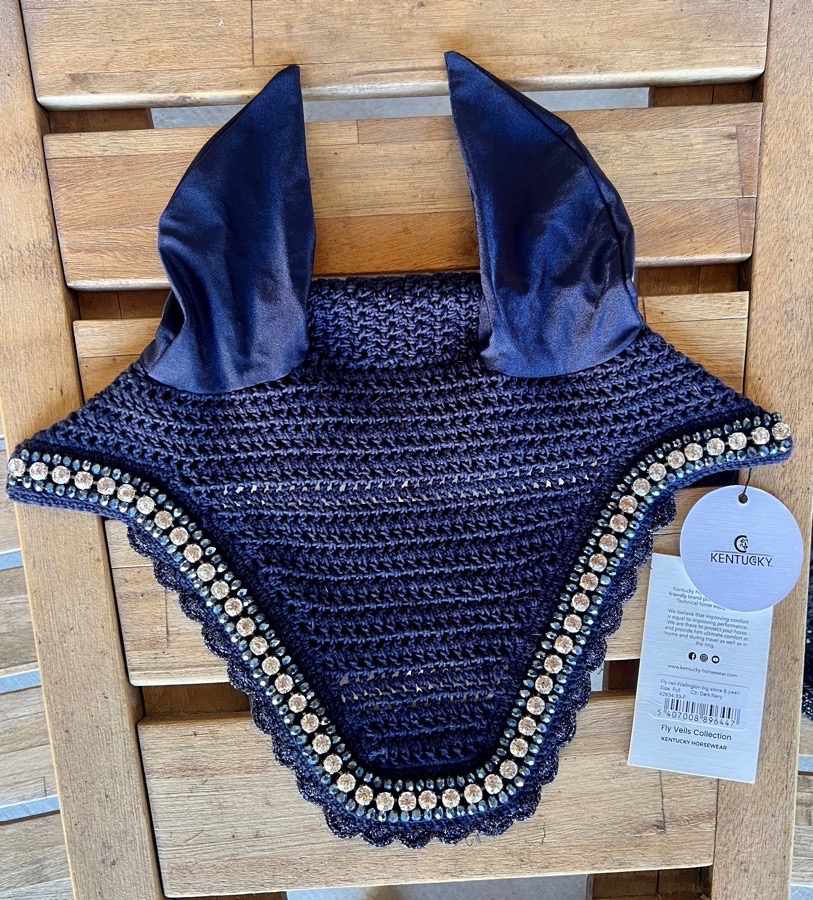 NEW Navy Kentucky Bonnet