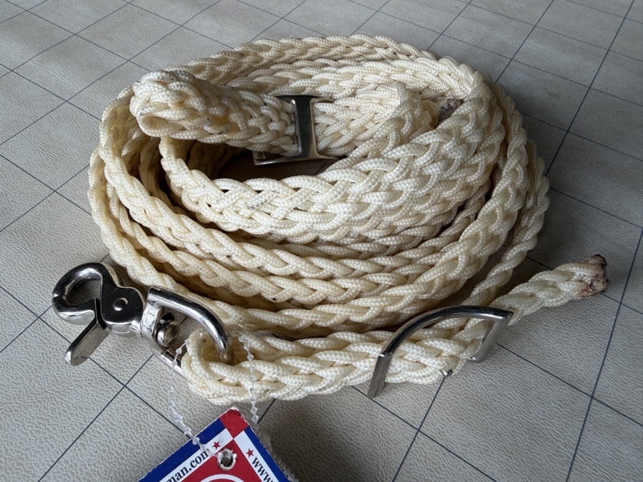 Roping Rein - Nylon Braided