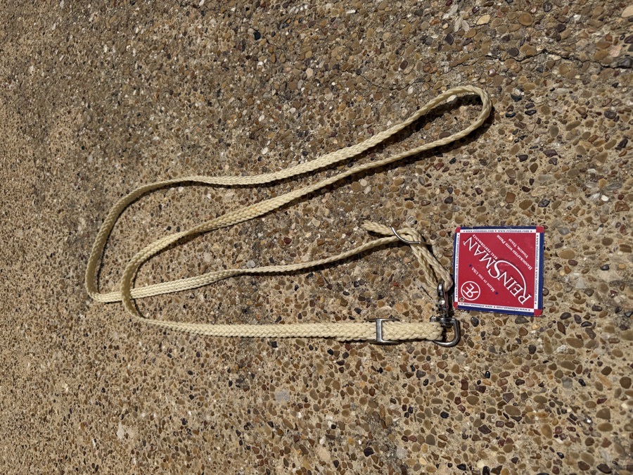 Roping Rein - Nylon Braided