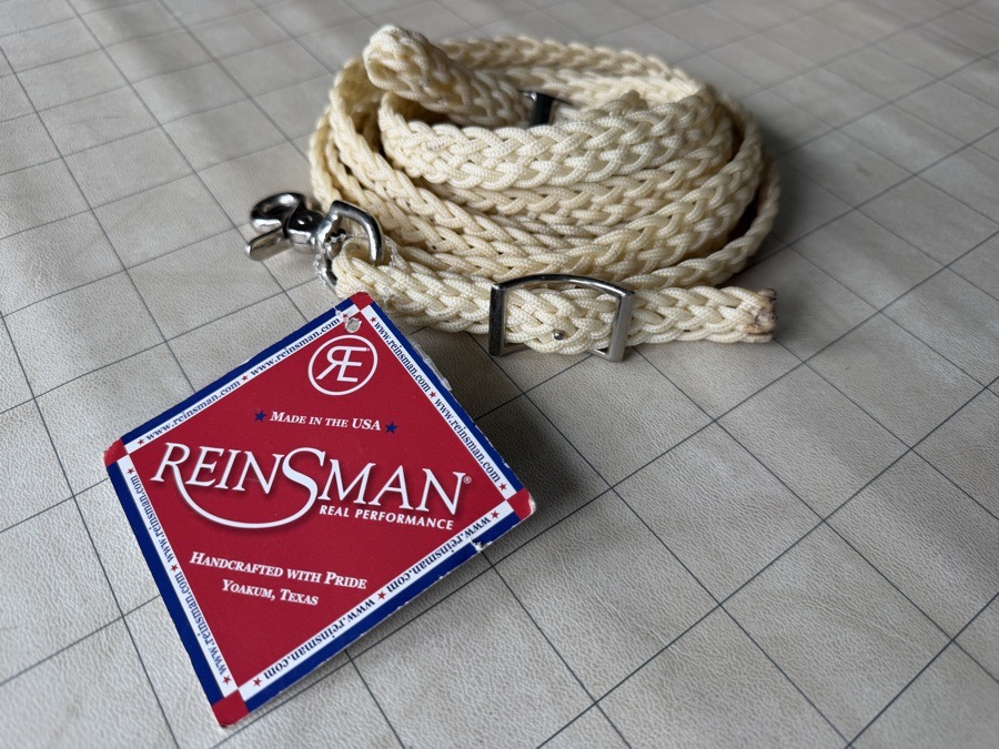 Roping Rein - Nylon Braided