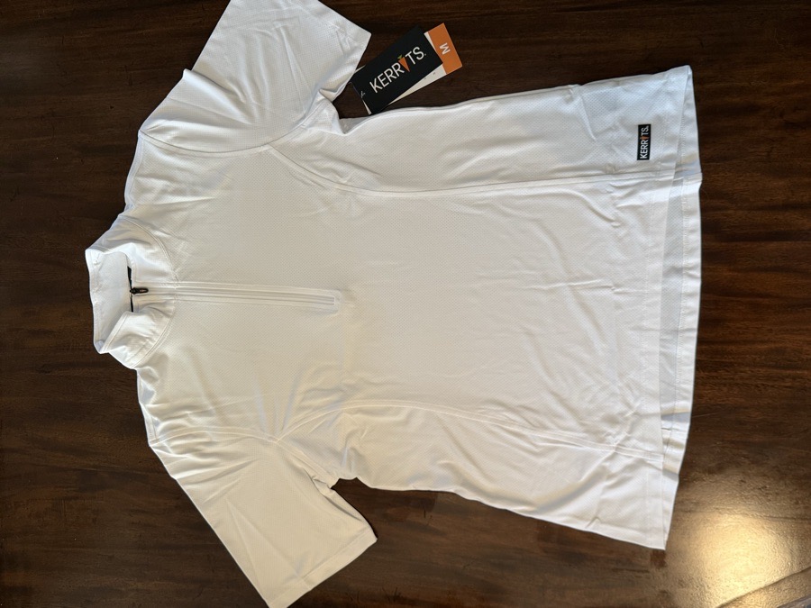 Kerrits short sleeve Ice Fil Lite solid White Medium