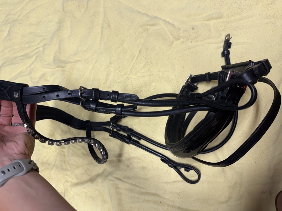 Horze Clermont Ergonomic Crystal Horse Bridle