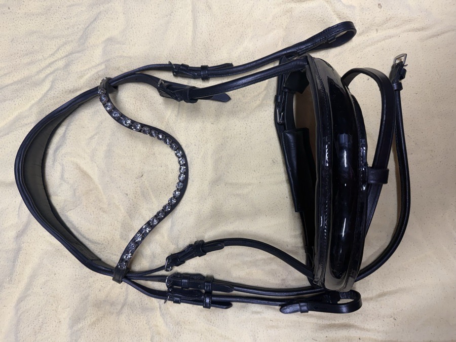 Horze Clermont Ergonomic Crystal Horse Bridle