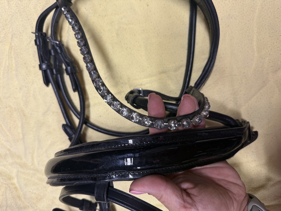 Horze Clermont Ergonomic Crystal Horse Bridle
