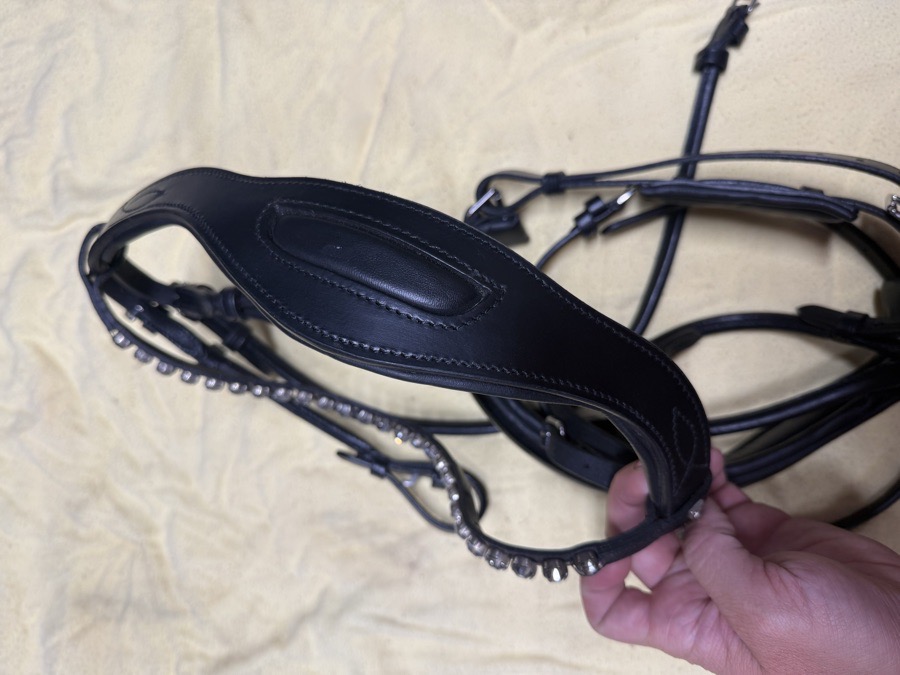 Horze Clermont Ergonomic Crystal Horse Bridle