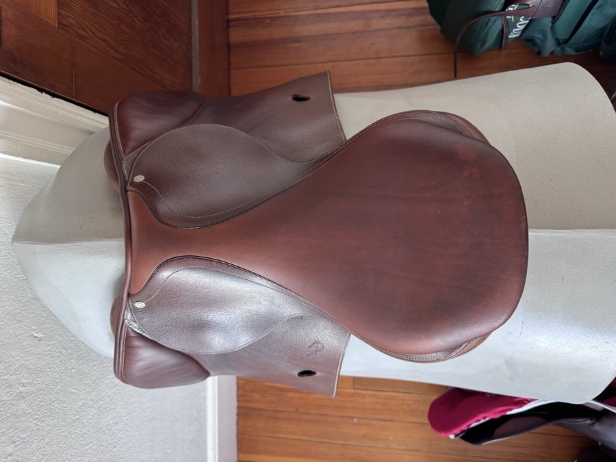 17.5” Antares Saddle - 3L - Grain / Calf - Excellent!