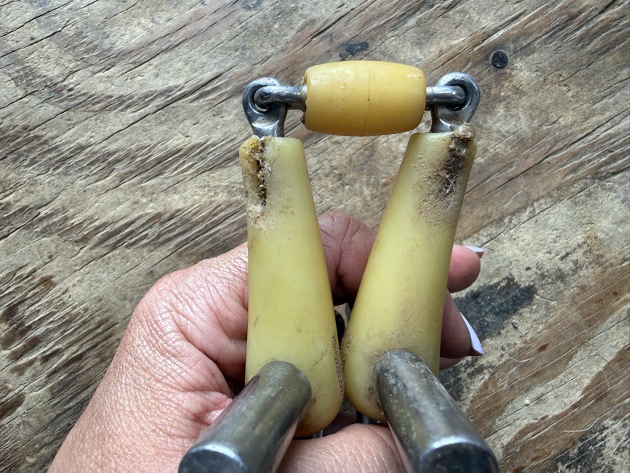 6” D ring happy mouth bit