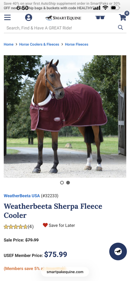 WEATHERBEETA sherpa lined cooler size 78