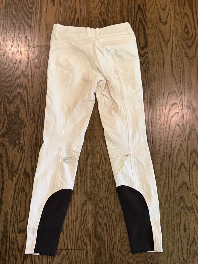 Equiline “X Shape” White Show Breeches IT 42 (US 26)