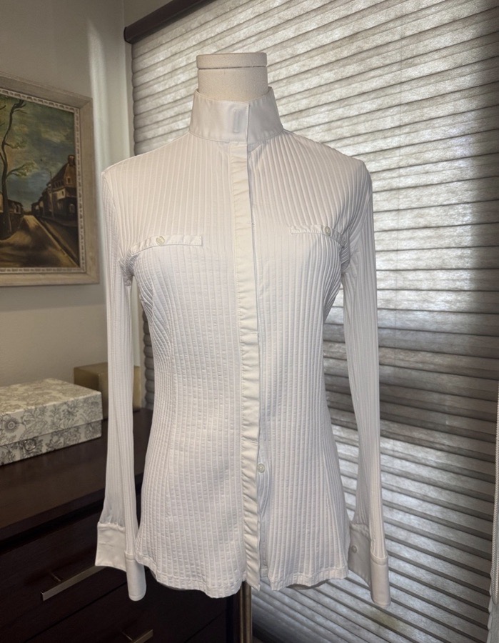 Alessandro Albanese 'Aurora' Long Sleeve Show Shirt. Size M