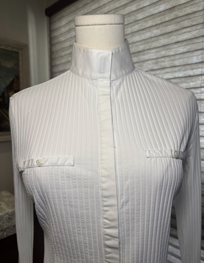 Alessandro Albanese 'Aurora' Long Sleeve Show Shirt. Size M