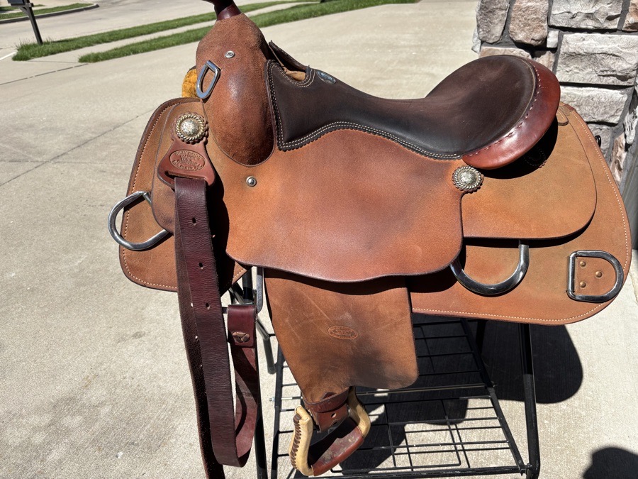 Billy Cook Western saddle model #9030