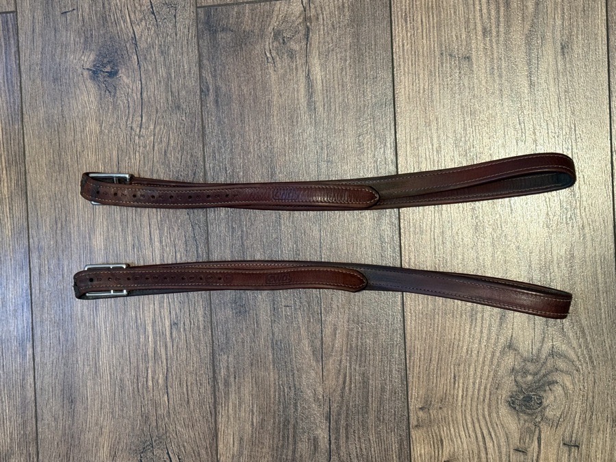 CWD Stirrup Leathers Brown 54-INCH/135CM