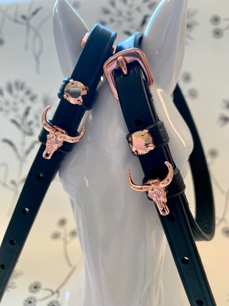 Rose Gold spur straps 