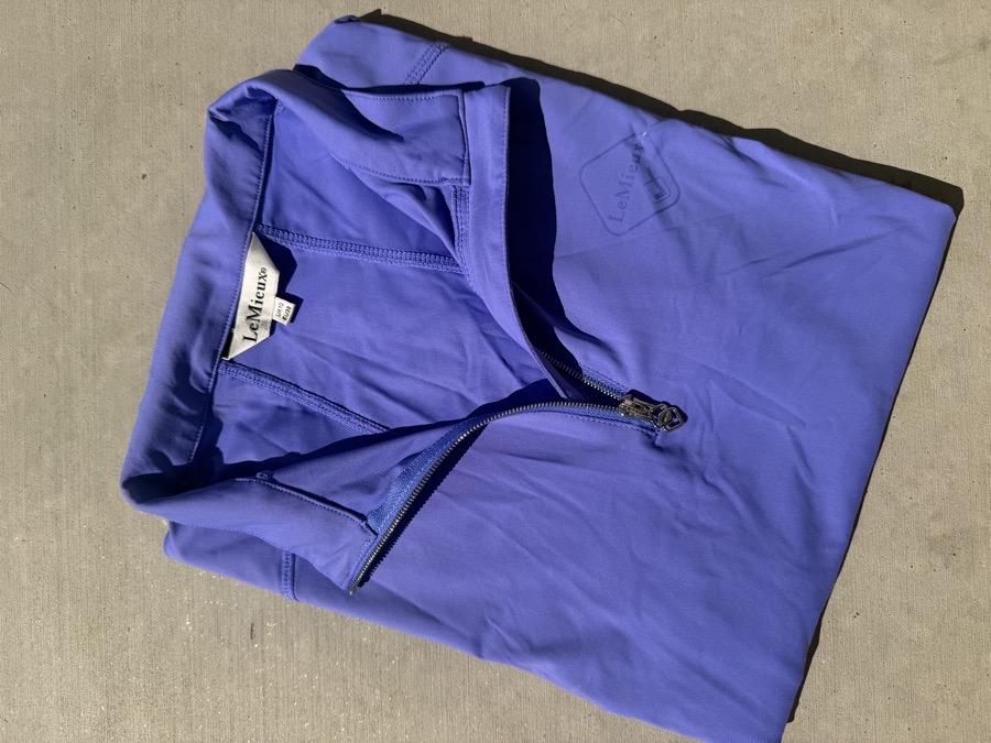 LeMieux Women’s Bluebell Quarter Zip S/S Top