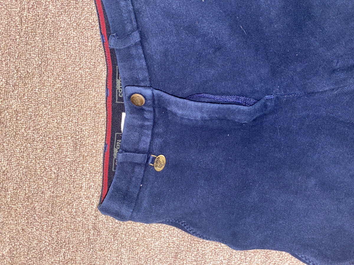 Cotton Naturals Navy Blue Schooling Breeches