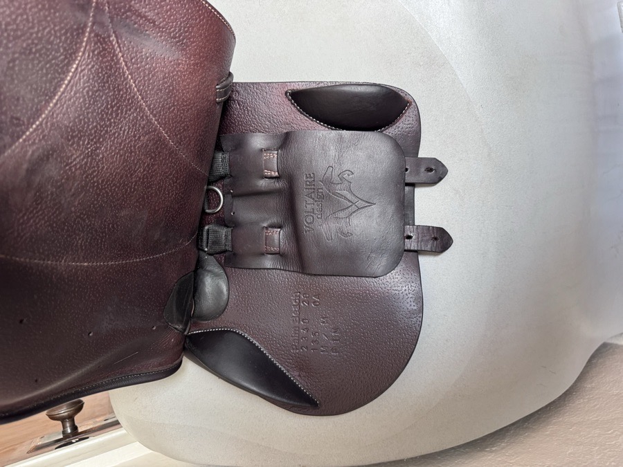 16.5” 2020 Voltaire Palm Beach Saddle - 0A - Full Buffalo!