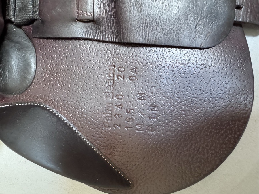 16.5” 2020 Voltaire Palm Beach Saddle - 0A - Full Buffalo!