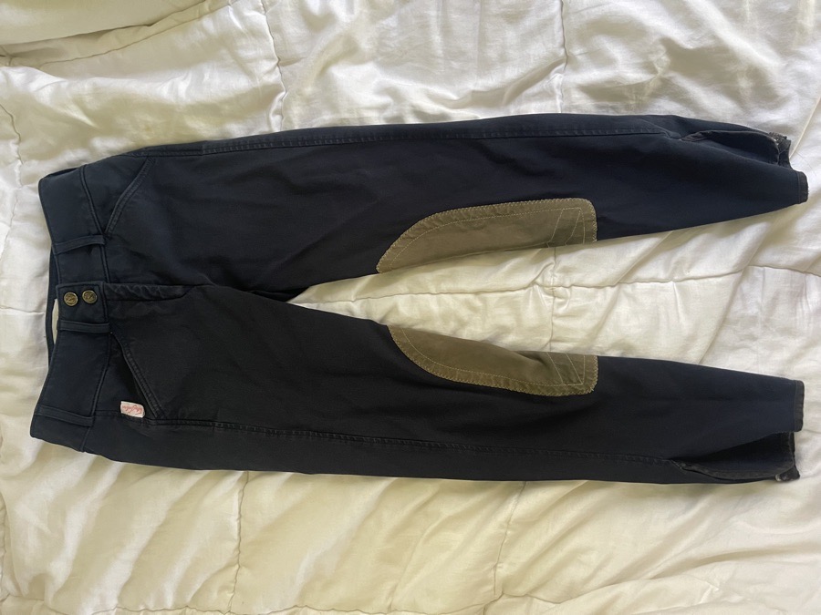 Size 12 Navy Tailored Sportsman Breeches