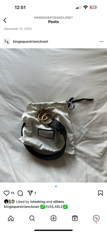 Gucci belt