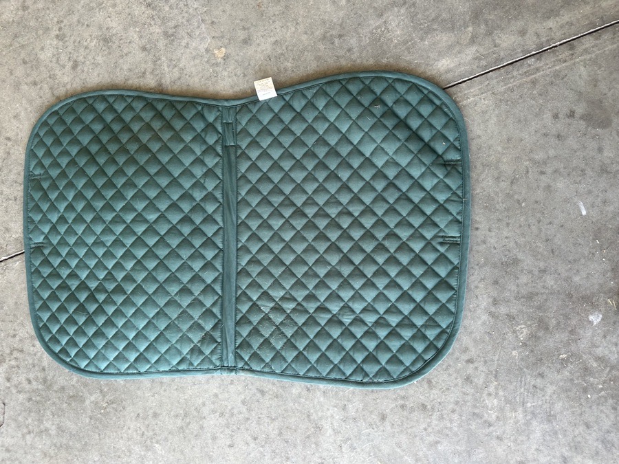 green dover saddle pad!