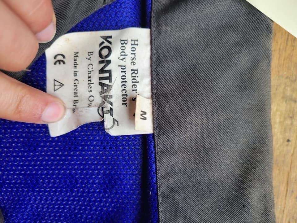 Charles Owen eventing vest 